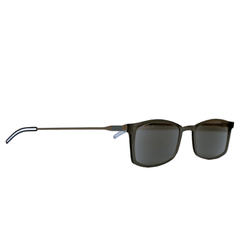 ThinOptics Brooklyn Full Black Frame Reading Glasses + Milano Case